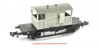 377-852A Graham Farish SR 25T Pill Box Brake Van number S56338 with Right Hand Duckets in BR Grey (Early) livery
